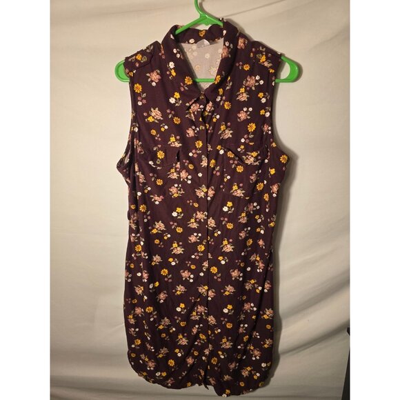 No Boundaries Juniors Sundress Floral Coastal Granny Vibes Plus XXL Dress - Picture 1 of 3